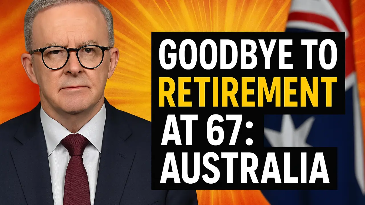 Goodbye to Retirement at 67 Australia graphic